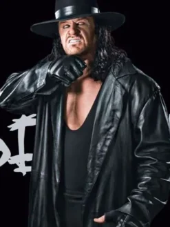 WWE Black Undertaker Trench Coat