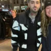 Zayn Malik Louis Vuitton Logo Fleece Jacket
