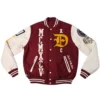 10 Deep Loose Cannon Letterman Wool Jacket