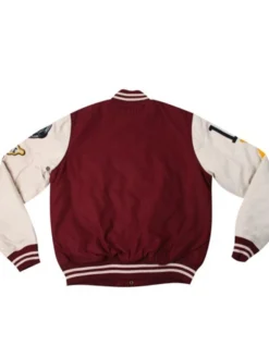 10 Deep Loose Cannon Wool Letterman Jacket