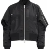 9-1-1 S09 Athena Grant Black Bomber Jacket