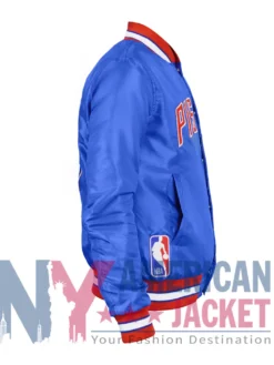 90’s NBA Detroit Pistons Blue Starter Jacket