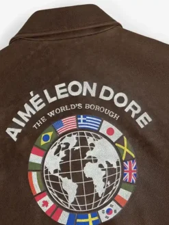 ALD World’s Borough Leather Flight Jacket