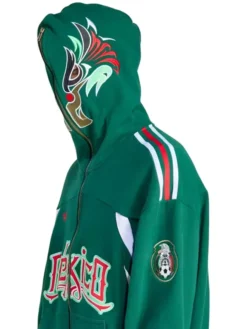 Adidas Mexico FIFA World Cup 26 Green Hooded Jacket