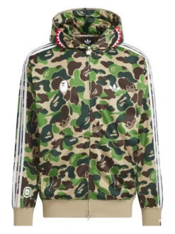 Adidas x Bape Shark Track Hooded Jacket