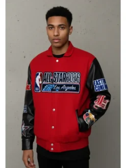 All-Star 2026 Red Varsity Jacket