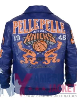 All Star Pelle Pelle x New York Blue Jacket