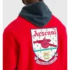 Arsenal Essentials Red Varsity Jacket