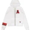Aviator Nation x Alabama Roll Tide White Hoodie