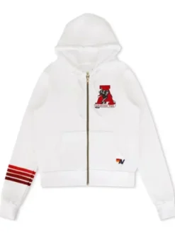 Aviator Nation x Alabama Roll Tide White Hoodie
