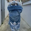 Bad Bunny World Tour 2026 Adidas x Ivy Park Blue Fur Coat