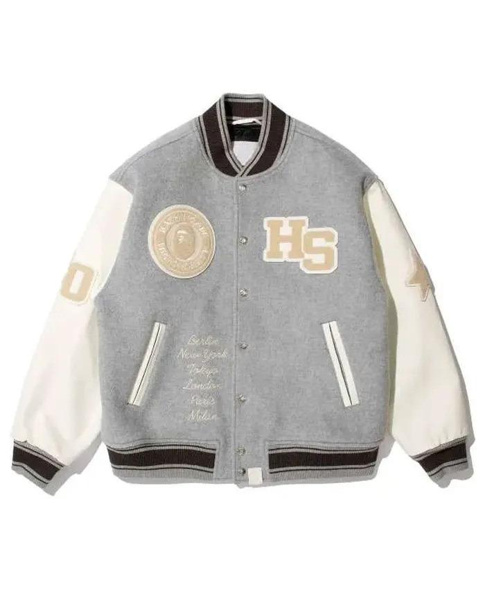 Bape x Highsnobiety Varsity Jacket