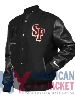 Bourne Kendrick Varsity SF 49ers Jacket