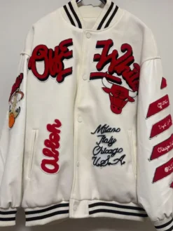 Bulls Chicago x White Off-Jacket