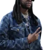 Burna Boy NBA All-Star Game 2026 Denim Jacket