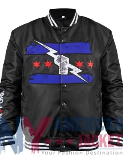 CM Punk Chicago Bomber Made Jacket