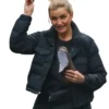 Cameron Diaz NYC 2026 Black Puffer Jacket