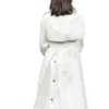 Camila Mendes Trench Cream Coat
