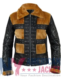 Carla Salvador Studded Leather Jacket