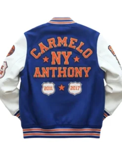 Carmelo x NYC Varsity Jacket for sale