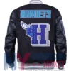 Charlotte Hornets Wool Black Varsity Jacket