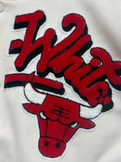 Chicago Bulls x White Off-Jacket