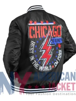 Chicago CM Punk Bomber Made Jacket