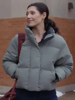 Chicago Fire S14 Violet Mikami Puffer Jacket