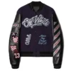 Chicago White Varsity Bulls x Off-Jacket