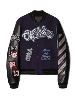 Chicago White Varsity Bulls x Off-Jacket