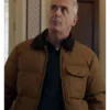Christopher Herrmann Chicago Fire S14 Brown Puffer Jacket