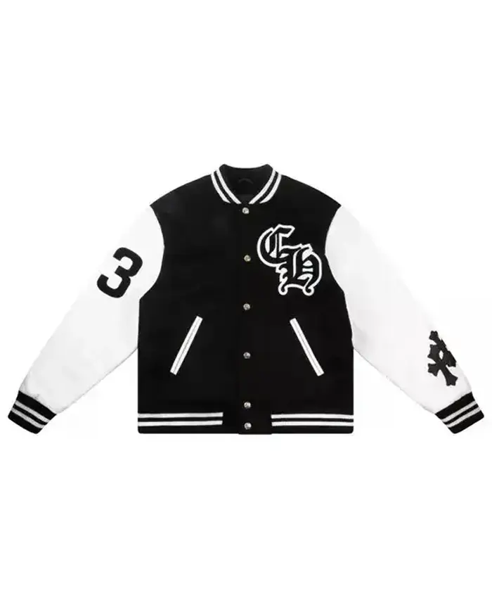 Chrome Hearts Eagles Varsity Jacket