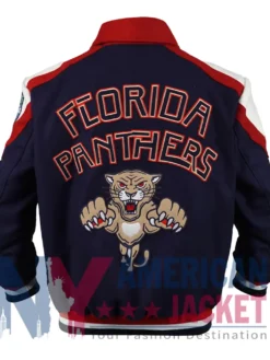 Classic Florida Panthers Winter Varsity Jacket