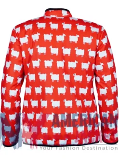 Colton Underwood Sheep The Traitors S04 Black Jacket
