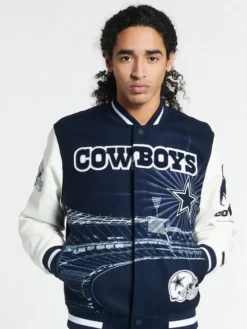 Dallas Cowboys Remix Varsity Jacket