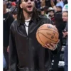 Derrick Rose Retirement 2026 Black Leather Jacket
