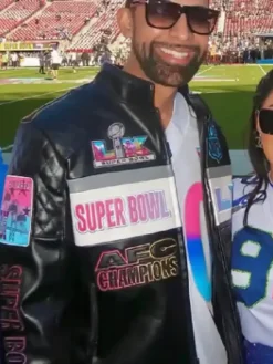 Dhar Mann Super Bowl LX Moto Jacket