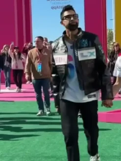 Dhar Mann Super Bowl Moto Jacket