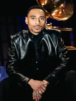Durand Bernarr Black Leather Jacket