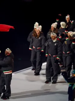 EA7 Emporio Armani Team Italy Opening Ceremony 2026 Jacket