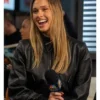 Emma Pritchard Black Leather Jacket