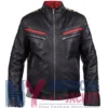 Final Fantasy VII Remake Leather Leslie Kyle Black Jacket