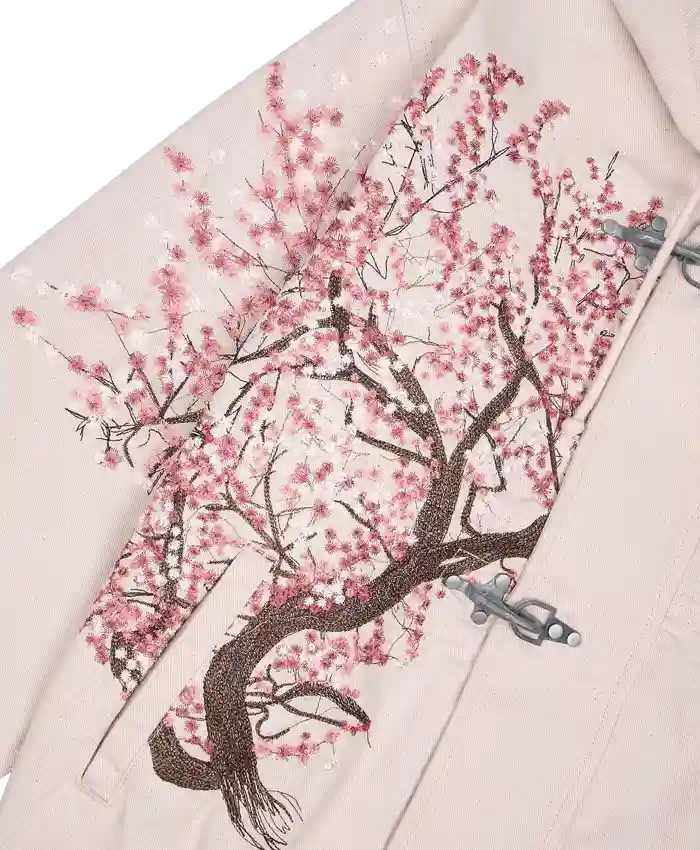 Fleece Blossom Pink Workwear Jacket