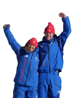 GB winter olympics 2026 Blue jacket