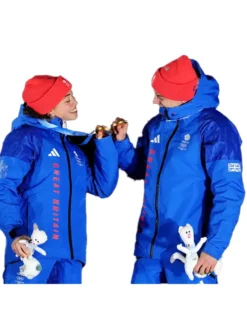 GB winter olympics Blue jacket