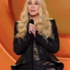 GRAMMY Awards 2026 Cher Black Leather Jacket