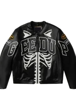 Geedup x Vanson Bones Black Jacket
