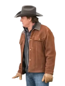 Heartland Chris Potter Brown Suede Jacket