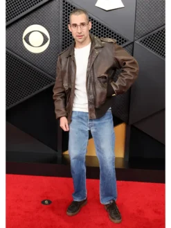 Jack Antonoff GRAMMY Awards 2026 Brown Jacket
