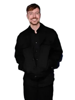 Jimmy Fallon Show S13 MrBeast Black Jacket
